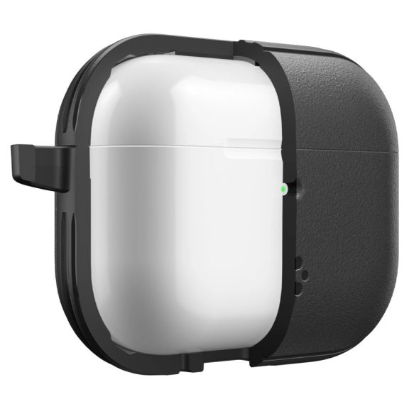 Spigen Vault Apple AirPods Pro 3 tok, karabinerrel, Matte Black, fekete