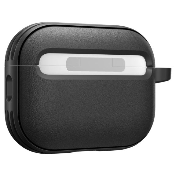 Spigen Vault Apple AirPods Pro 3 tok, karabinerrel, Matte Black, fekete