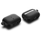 Spigen Vault Apple AirPods Pro 3 tok, karabinerrel, Matte Black, fekete
