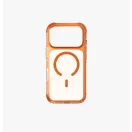 Uniq Combat Magclick Apple iPhone 17 Pro MagSafe tok, átlátszó-narancs