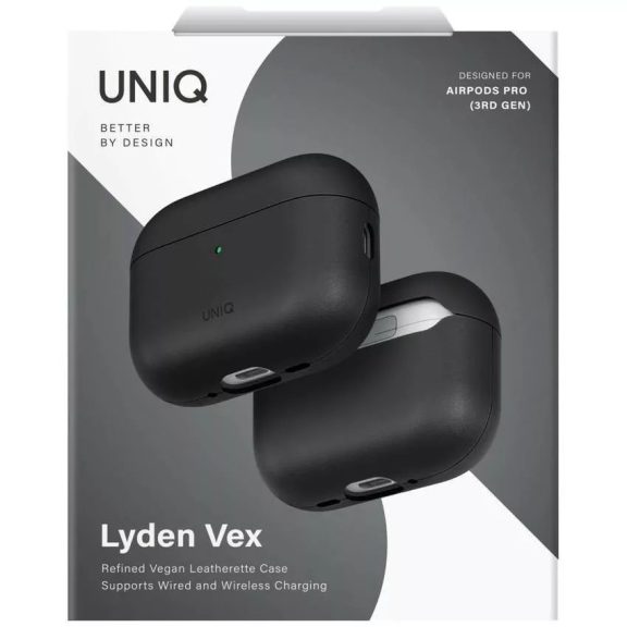 Uniq Lyden Vex Apple AirPods Pro 3 tok, fekete