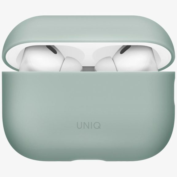 Uniq Lino Apple AirPods Pro 3 szilikon tok, zöld