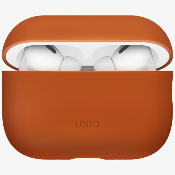 Uniq Lino Apple AirPods Pro 3 szilikon tok, narancs