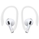 Uniq Iridescia Apple AirPods 4 tok karabinerrel, fülakasztóval, kék