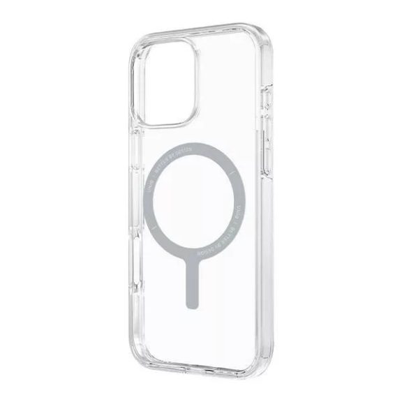 Uniq Clario Magclick Apple iPhone 16 Pro Max MagSafe tok, átlátszó