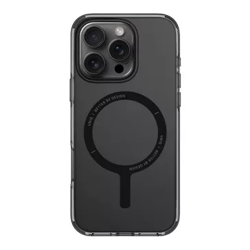 Uniq Clario Magclick Apple iPhone 16 Pro MagSafe tok, fekete