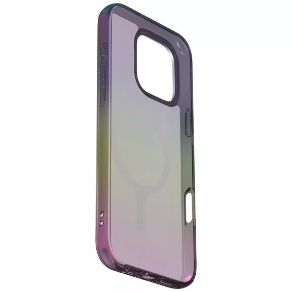 Uniq Hybrid Iridescia iPhone 16 Pro Max Magsafe tok, színes-sötét (holographic)