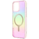 Uniq Hybrid Iridescia iPhone 16 Pro Magsafe tok, színes-rózsaszín (prism)
