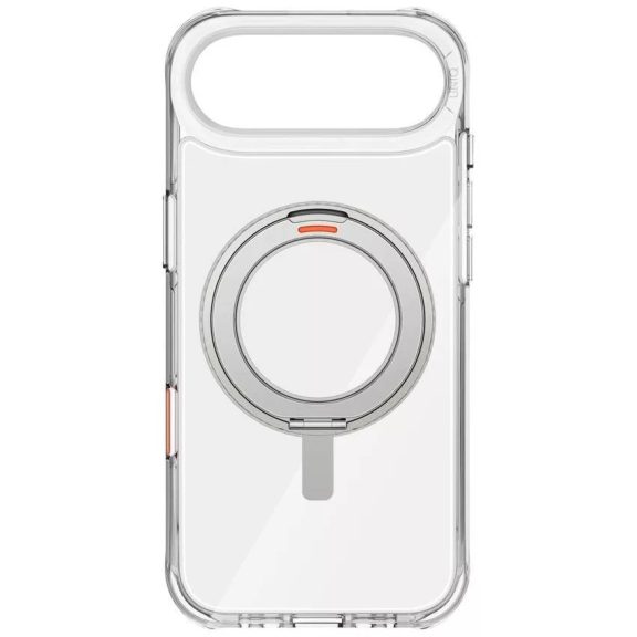 Uniq Swivix Apple iPhone Air (2025) tok 360 fokban állítható kitámasztóval, átlátszó