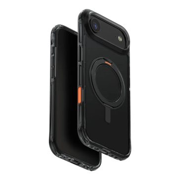   Uniq Swivix Apple iPhone Air (2025) tok 360 fokban állítható kitámasztóval, fekete