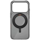 Uniq Swivix Apple iPhone 17 Pro Max tok 360 fokban állítható kitámasztóval, fekete