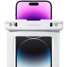 Spigen Aqua Shield A601 univerzális vízálló tok, fehér, 2 db / csomag
