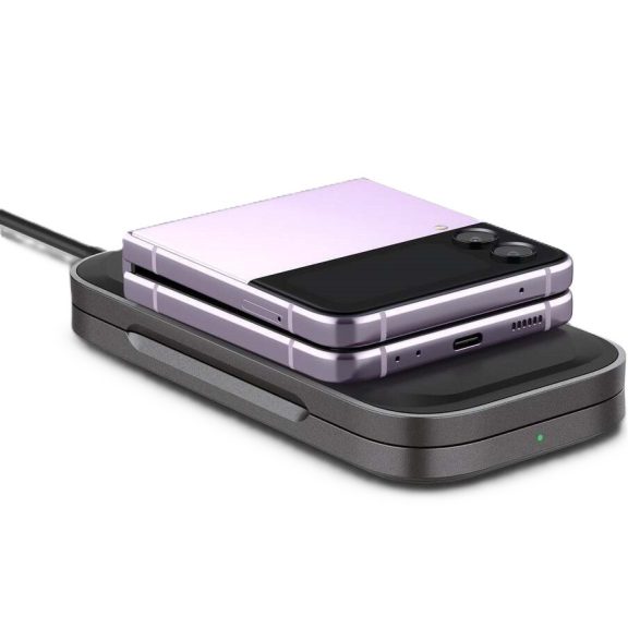 Spigen ArcField Stand Flex PF2201 vezeték nélküli wireless gyorstöltő, 15W, fekete