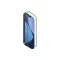 Uniq Optix Vision AR Apple iPhone 17 Pro tempered glass kijelzővédő üvegfólia felhelyező kerettel, kék fény szűrős, átlászó