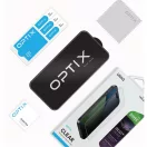 Uniq Optix Covex Clear Apple iPhone 17 tempered glass kijelzővédő üvegfólia felhelyező kerettel, átlászó