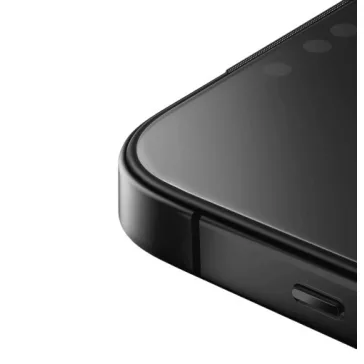   Uniq Optix ExoFit Vivid Apple iPhone 17 Pro Max tempered glass kijelzővédő üvegfólia felhelyező kerettel, átlátszó