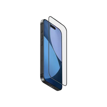   Uniq Optix ExoFit Vivid Apple iPhone 17 Pro Max tempered glass kijelzővédő üvegfólia felhelyező kerettel, átlátszó