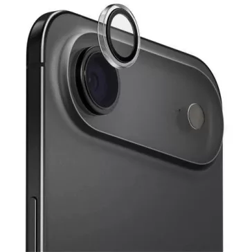   Uniq Optix Apple iPhone Air (2025) tempered kameralencse-védő üvegfólia felhelyező kerettel, átlátszó