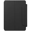 Uniq Rovus 360 Apple iPad Air 13 (2024 / 2025) mágneses tok kitámasztóval, 360 fokban forgatható, fekete