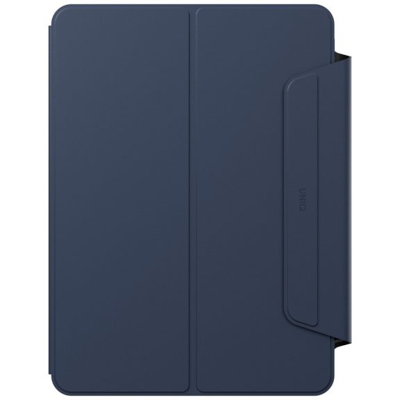Uniq Rovus 360 Apple iPad 11 2025 / iPad 10.9 2022 mágneses tok kitámasztóval, 360 fokban forgatható, kék