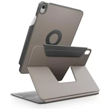   Uniq Rovus 360 Apple iPad Air 11 (2025 / 2024) / Air 5 / 4 mágneses tok kitámasztóval, 360 fokban forgatható, szürke
