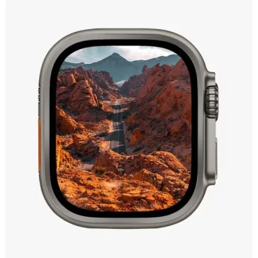   Uniq Optix Duo Pro Apple Watch Ultra 3 / 2 / 1 49mm Anti-reflecting tempered kijelzővédő fólia, ezüst