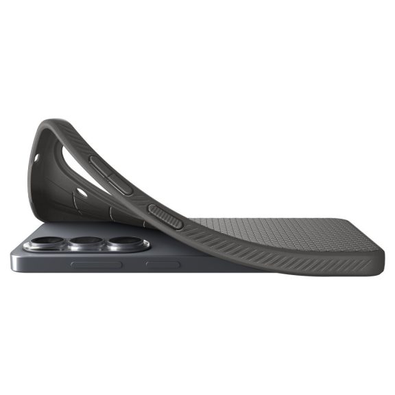 Spigen Liquid Air Samsung Galaxy S26 Plus tok, Marble Grey, szürke