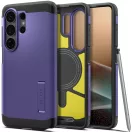 Spigen Tough Armor MagFit Samsung Galaxy S26 Ultra tok, MagSafe, Ash Violet, lila