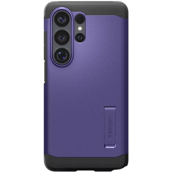 Spigen Tough Armor MagFit Samsung Galaxy S26 Ultra tok, MagSafe, Ash Violet, lila