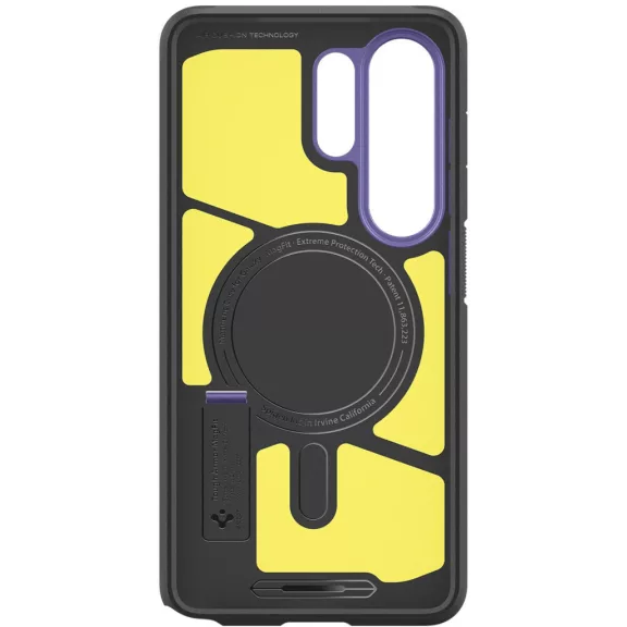 Spigen Tough Armor MagFit Samsung Galaxy S26 Ultra tok, MagSafe, Ash Violet, lila