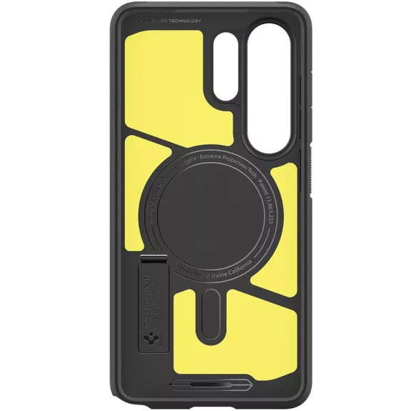 Spigen Tough Armor MagFit Samsung Galaxy S26 Ultra tok, MagSafe, Black, fekete