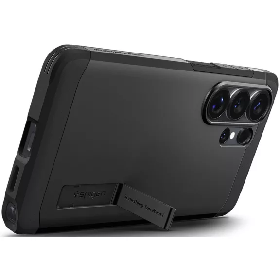 Spigen Tough Armor MagFit Samsung Galaxy S26 Ultra tok, MagSafe, Black, fekete