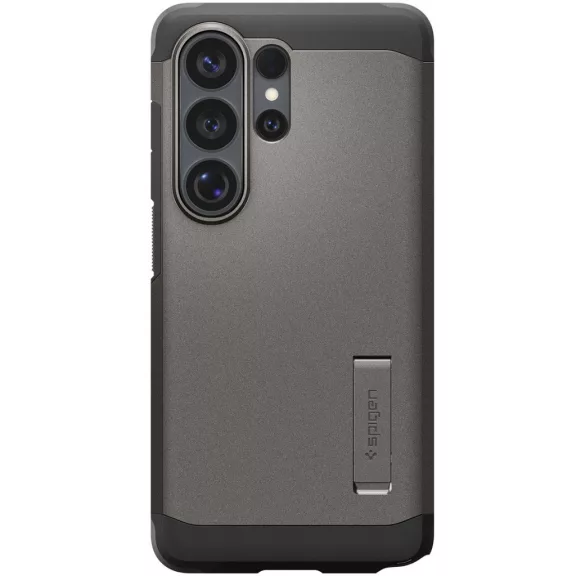 Spigen Tough Armor MagFit Samsung Galaxy S26 Ultra tok, MagSafe, Gunmetal, sötétszürke