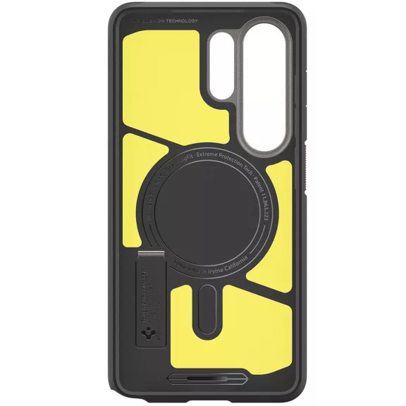 Spigen Tough Armor MagFit Samsung Galaxy S26 Ultra tok, MagSafe, Gunmetal, sötétszürke