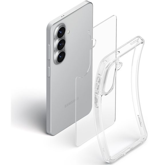Spigen Ultra Hybrid Samsung Galaxy S26 Plus tok, Crystal Clear, átlátszó