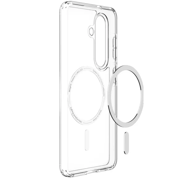 Spigen Ultra Hybrid MagFit Samsung Galaxy S26 Plus tok, Clear White, átlátszó-fehér
