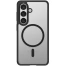 Spigen Ultra Hybrid MagFit Samsung Galaxy S26 tok, Matte Black, átlátszó-fekete