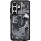 Spigen Ultra Hybrid MagFit Samsung Galaxy S26 Ultra tok, MagSafe, Zero One, átlátszó-fekete