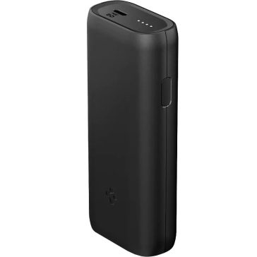   Spigen ArcPack Portable Charger PA2100 1 x USB-C Power bank / külső akkumulátor, 10000 mAh, 30W, fekete