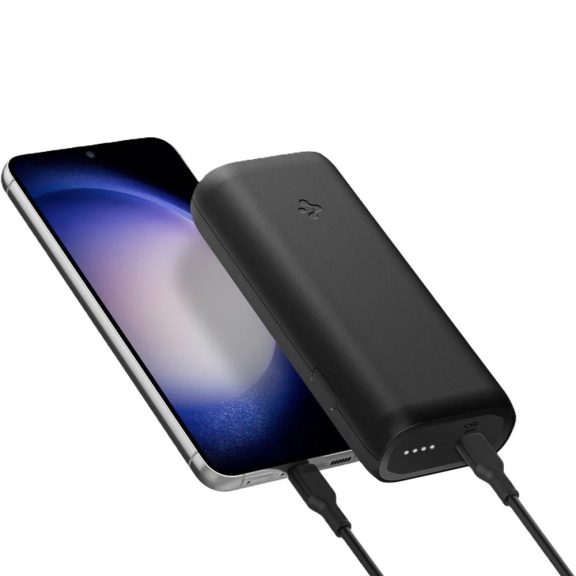 Spigen ArcPack Portable Charger PA2100 1 x USB-C Power bank / külső akkumulátor, 10000 mAh, 30W, fekete