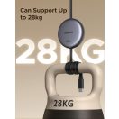 Ugreen USB-C-USB-C behúzható, állítható töltő-és adatkábel automatikus visszatekeréssel, 100W, 1m, fekete