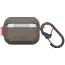 Skinarma Mecha LE AirPods Pro 3 tok karabinerrel, Birch, barna