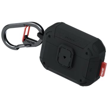   Skinarma Mecha LE AirPods Pro 3 tok karabinerrel, Black, fekete