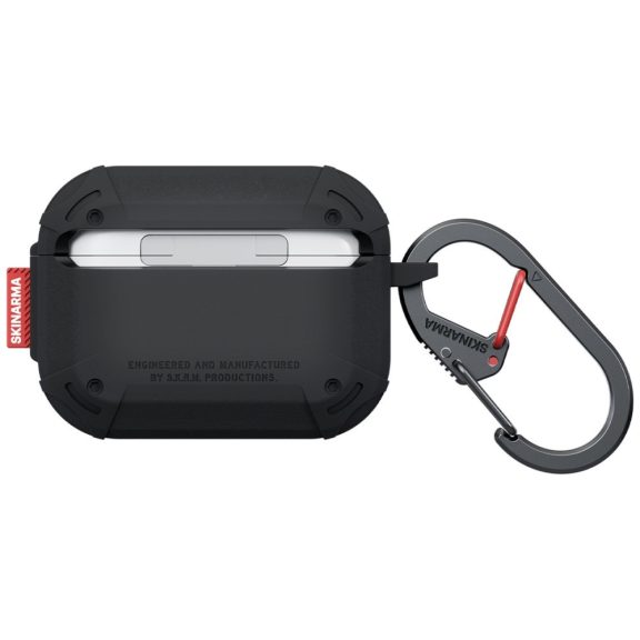 Skinarma Mecha LE AirPods Pro 3 tok karabinerrel, Black, fekete