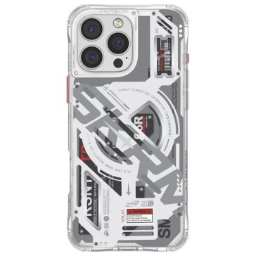 Skinarma Ekho Apple iPhone 16 Pro mágneses tok, fehér