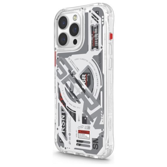 Skinarma Ekho Apple iPhone 16 Pro mágneses tok, fehér