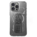 Skinarma Helio Apple iPhone 16 Pro mágneses tok kitámasztóval, ezüst