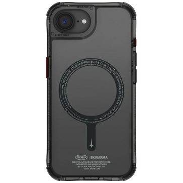  Skinarma Saido Apple iPhone 17e / iPhone 16e mágneses tok, Magsafe kompatibilis, fekete