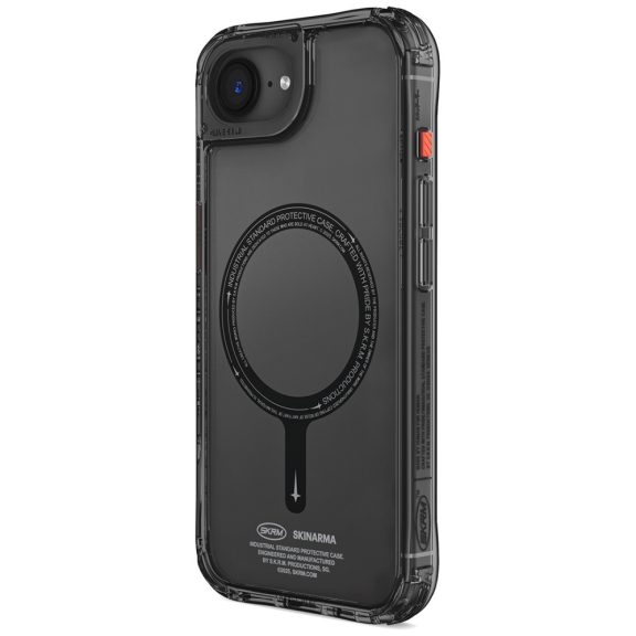 Skinarma Saido Apple iPhone 17e / iPhone 16e mágneses tok, Magsafe kompatibilis, fekete