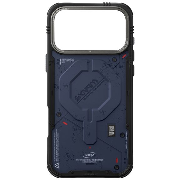 Skinarma Vigor Apple iPhone 17 Pro mágneses tok, Magsafe kompatibilis, kék